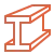Icons8 steel i beam